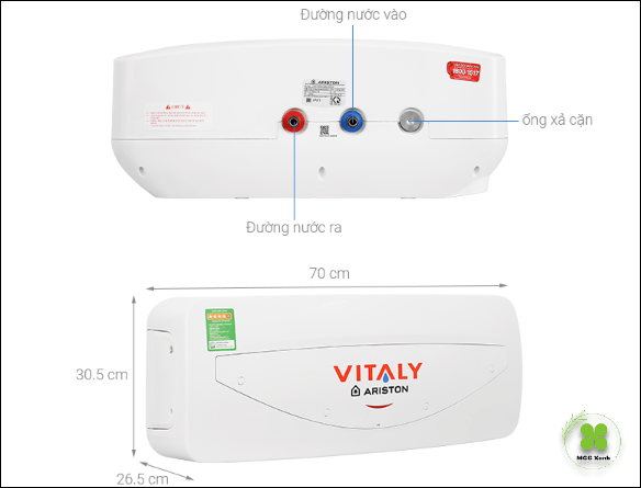 may-nuoc-nong-gian-tiep-ariston-vitaly-20-slim-2-5-fe